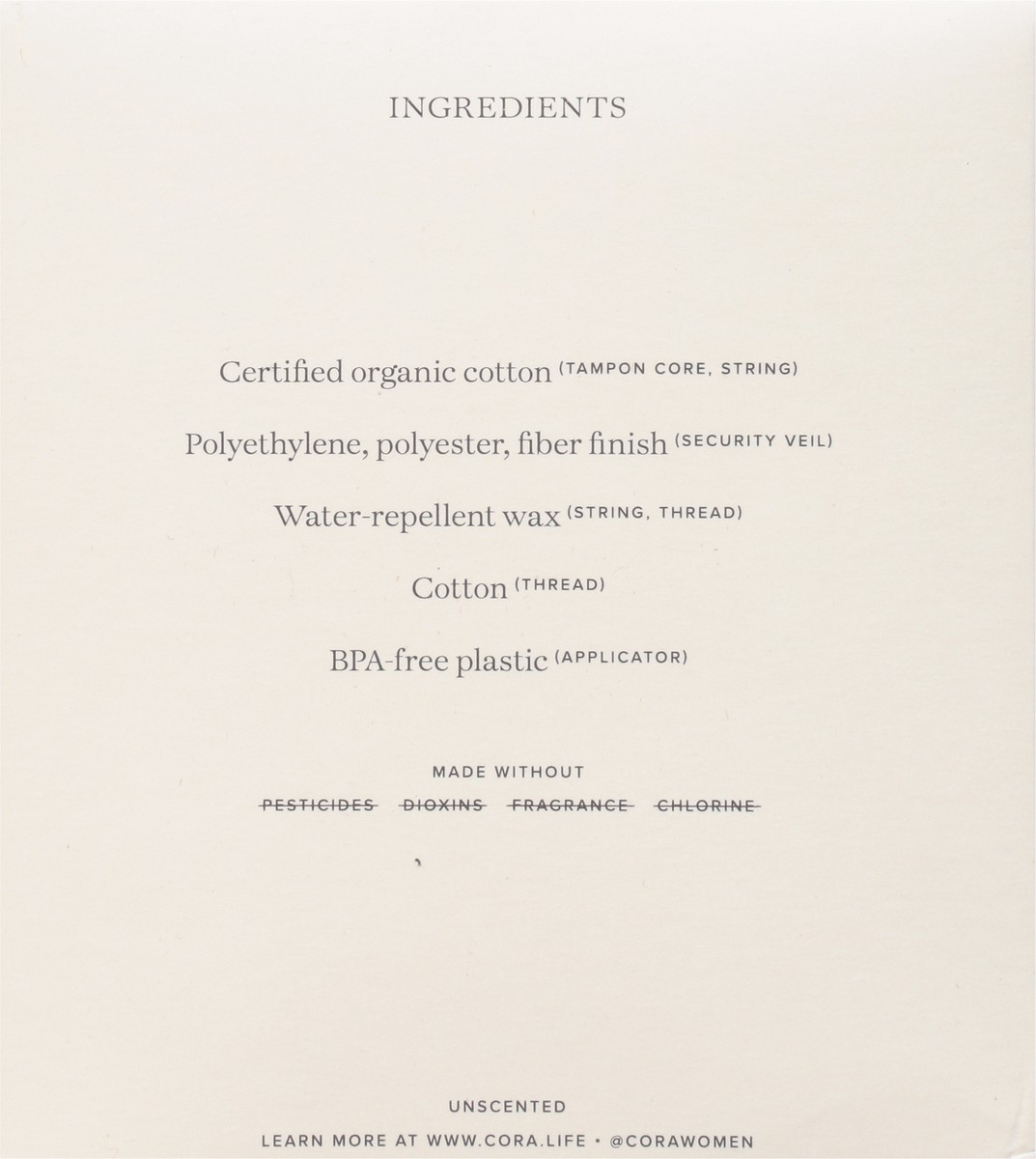 slide 8 of 9, Cora Organic Tampons Light and Regular Mix Pack - Super, 48 ct