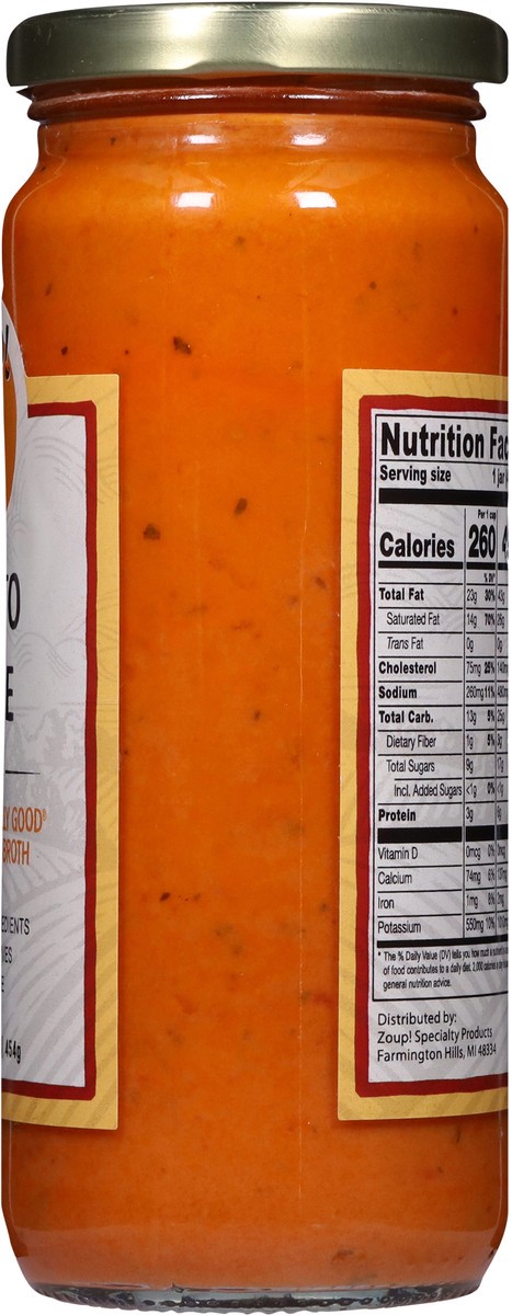 slide 6 of 9, Zoup! Tomato Bisque 16 oz, 16 oz