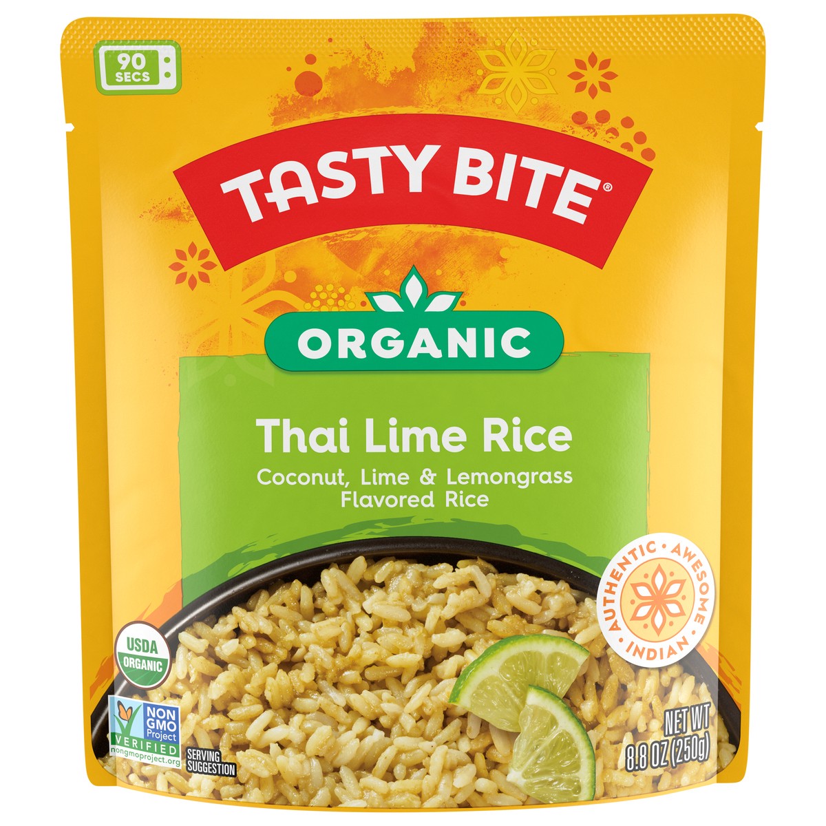 slide 2 of 7, Tasty Bite Thai Lime Rice, 10 oz
