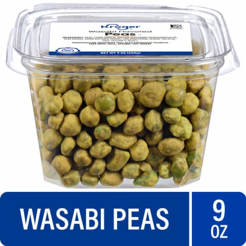 slide 1 of 1, Kroger® Wasabi Flavored Peas, 9 oz