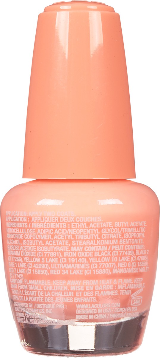 slide 5 of 10, L.A. Colors Color Craze CNL222 Good Vibes Gel Extreme Shine Nail Polish 0.44 fl oz, 0.44 fl oz