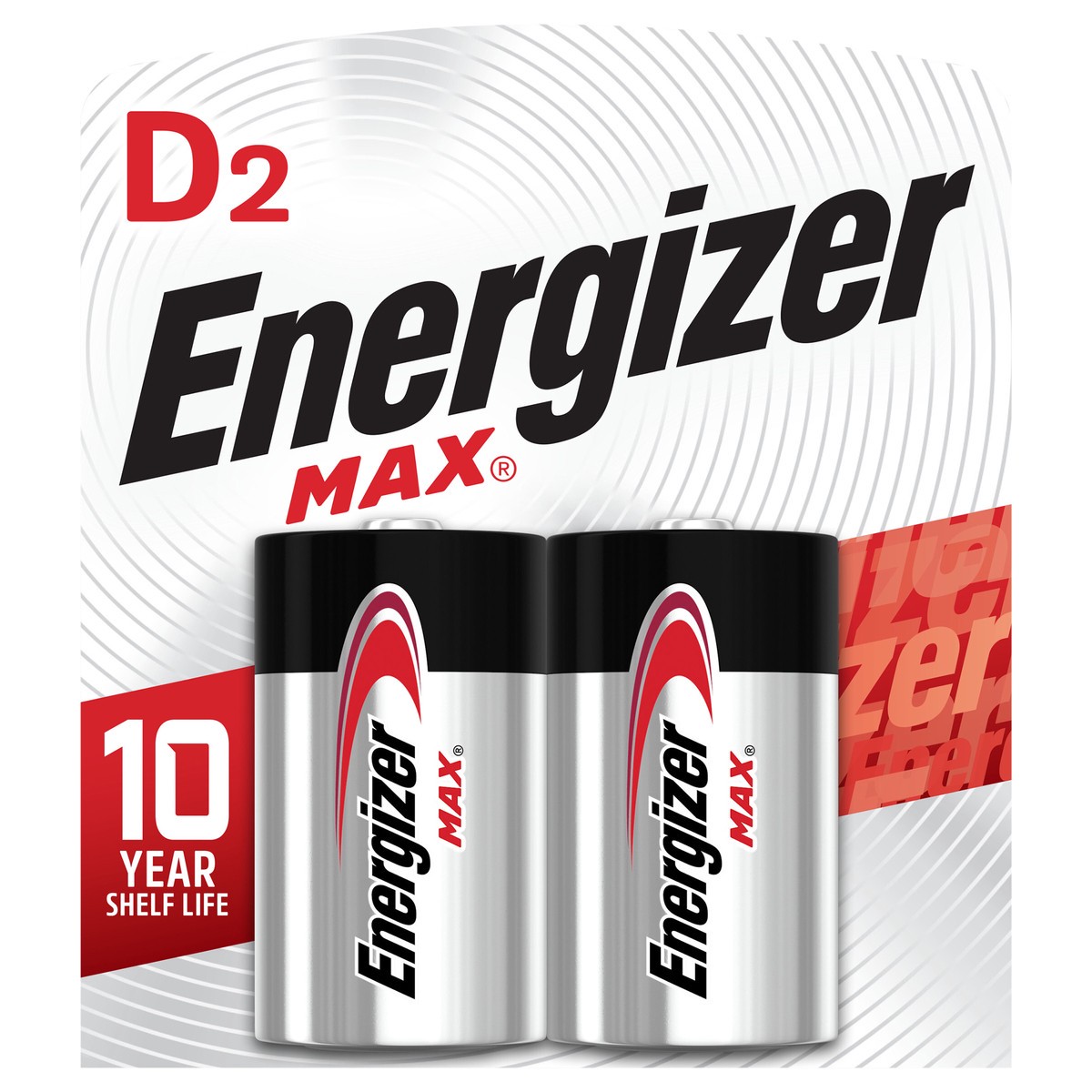 slide 1 of 2, Energizer MAX D 2-Pack, 2 ct