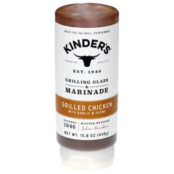 Kinder's Grilled Chicken Grilling Glaze & Marinade 15.8 oz