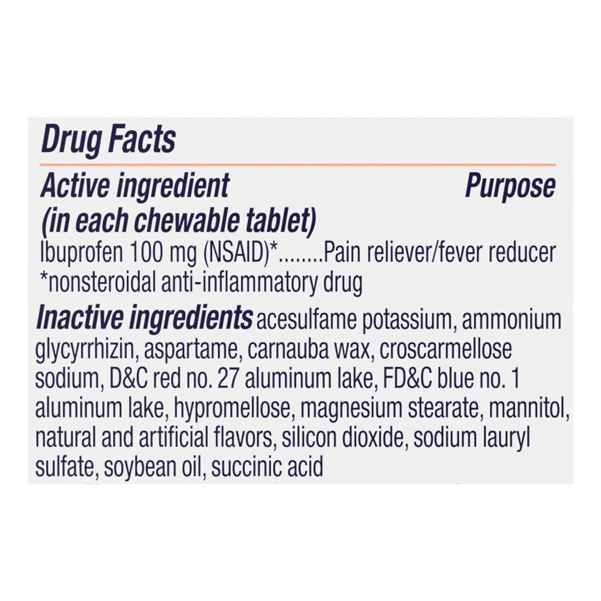 slide 2 of 13, Children's Motrin Ibuprofen Chewable Tablets, Grape, 24 Ct, 24 ct