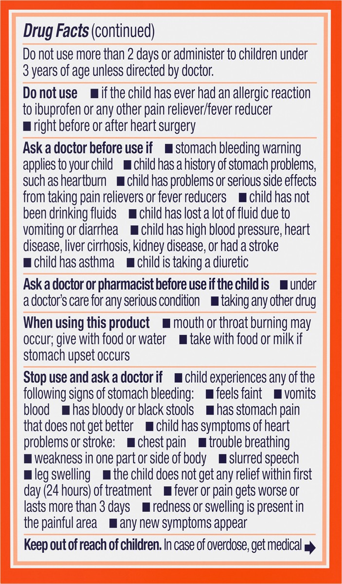 slide 9 of 13, Children's Motrin Ibuprofen Chewable Tablets, Grape, 24 Ct, 24 ct