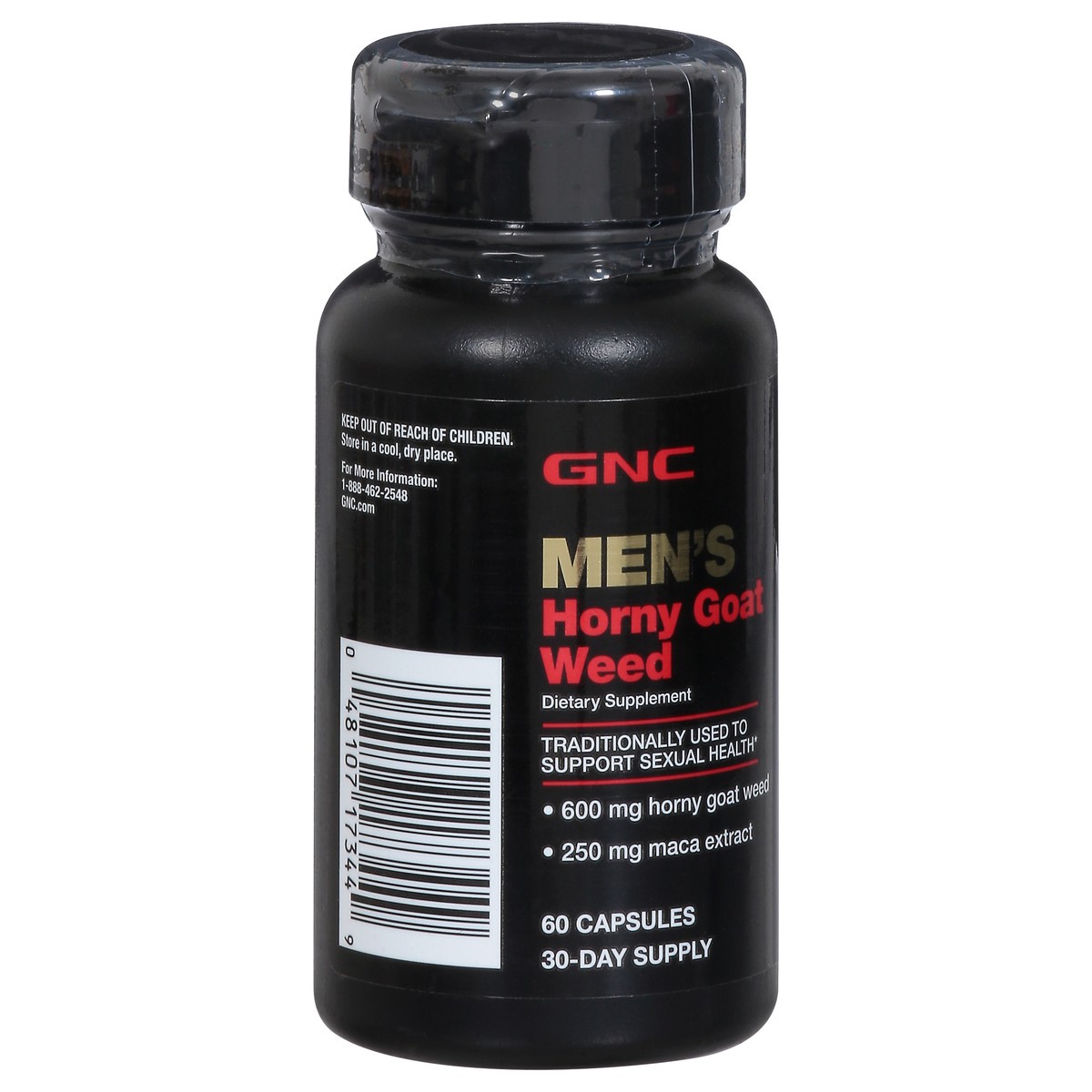 slide 8 of 10, GNC Mens Horny Goat Weed, 60 ct