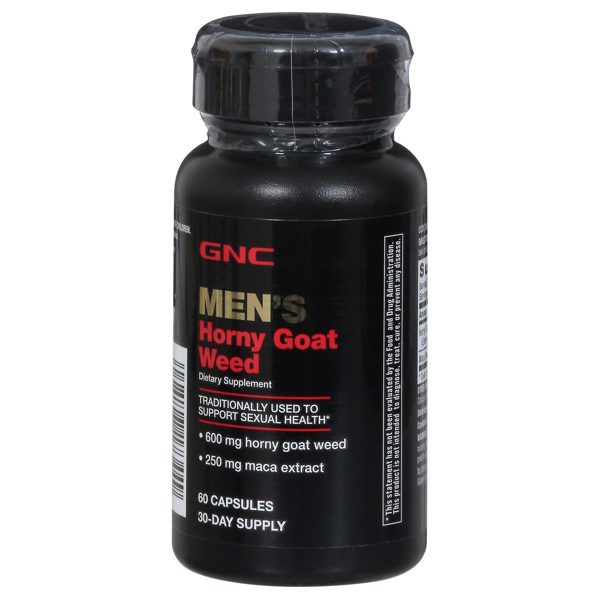 slide 2 of 10, GNC Mens Horny Goat Weed, 60 ct