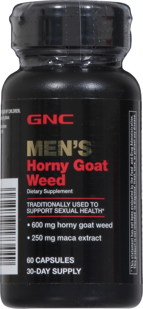 slide 5 of 10, GNC Mens Horny Goat Weed, 60 ct