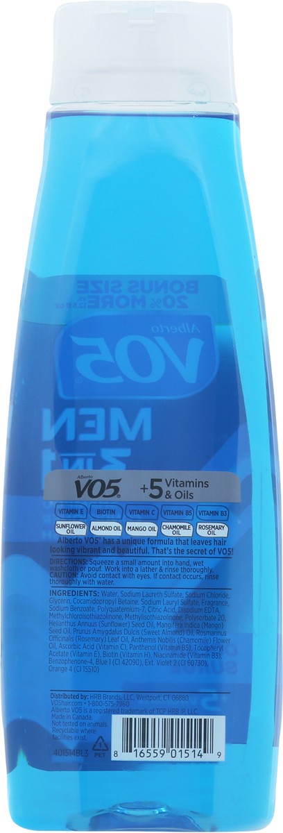 slide 3 of 10, Alberto VO5 Vo5 Men 3In1 Ocean Surge, 15 oz