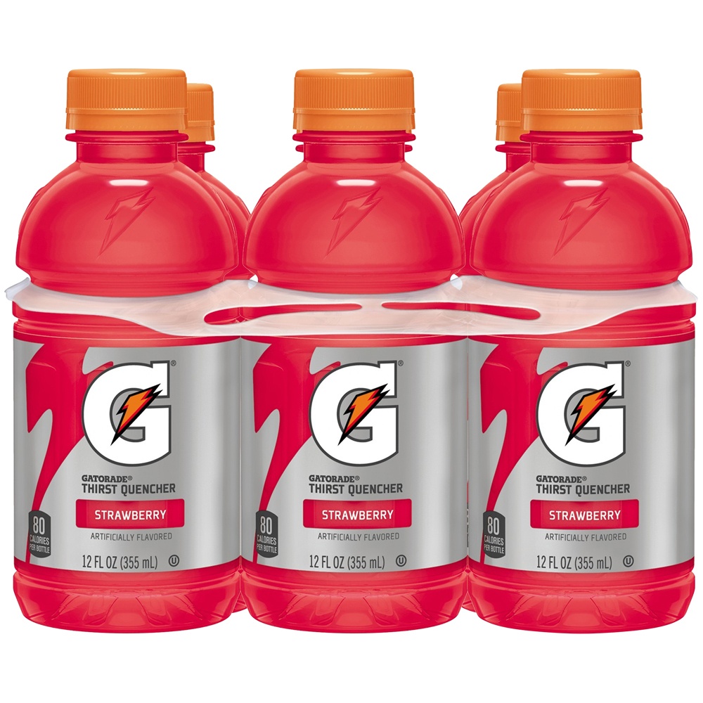 Gatorade Thirst Quencher Sports Drink, Fruit Punch, 12 fl oz, 12 Pack  Bottles