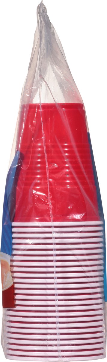 slide 7 of 13, Total Home Party Cups Strong & Sturdy, 9-Ounce Assorted Colors, 1 ct