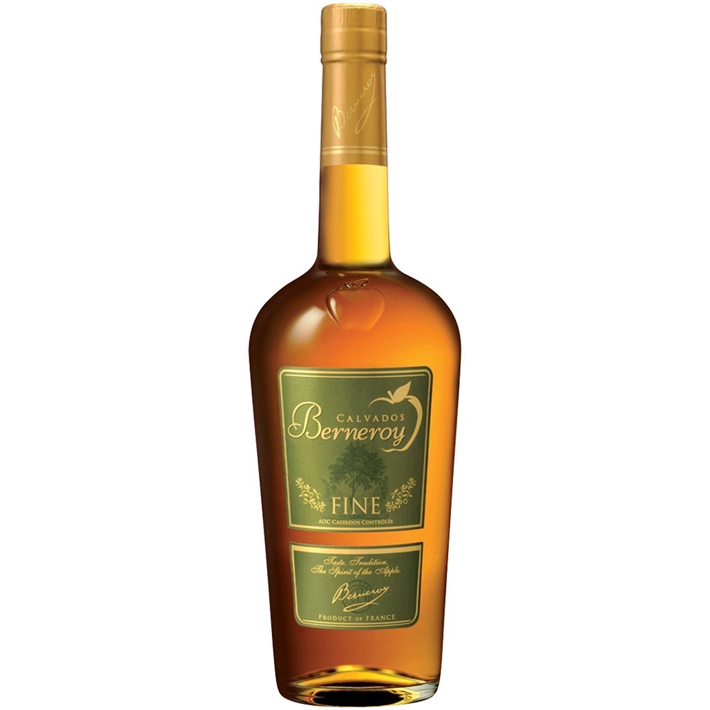slide 1 of 1, Berneroy Fine Calvados, 375 ml