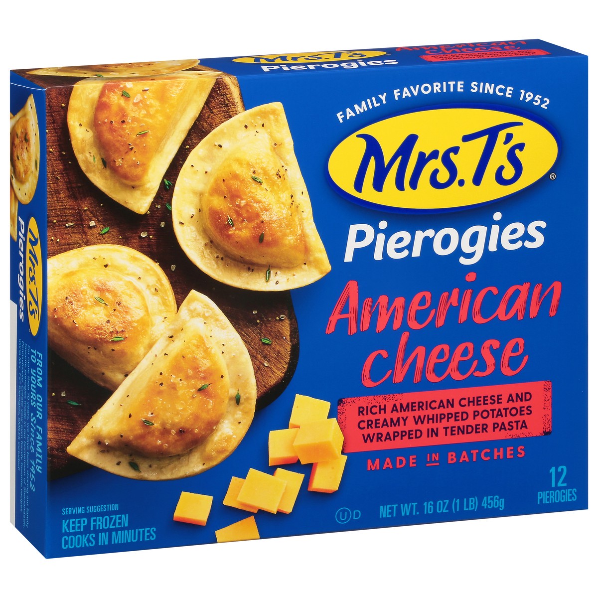 slide 6 of 13, Mrs. T's American Cheese Pierogies 12 ea, 12 ct