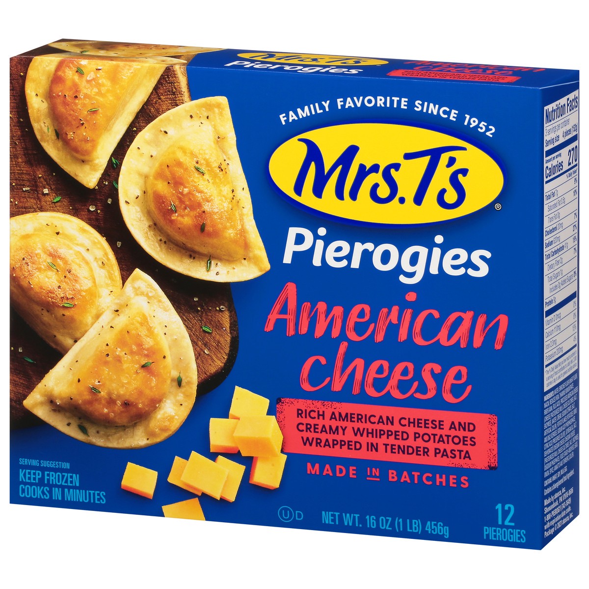 slide 4 of 13, Mrs. T's American Cheese Pierogies 12 ea, 12 ct