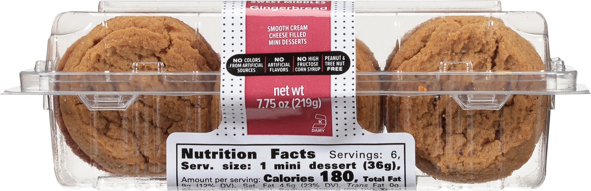 slide 2 of 14, Our Specialty Treat Shop Gingerbread Sweet Middles 7.75 oz, 7 oz