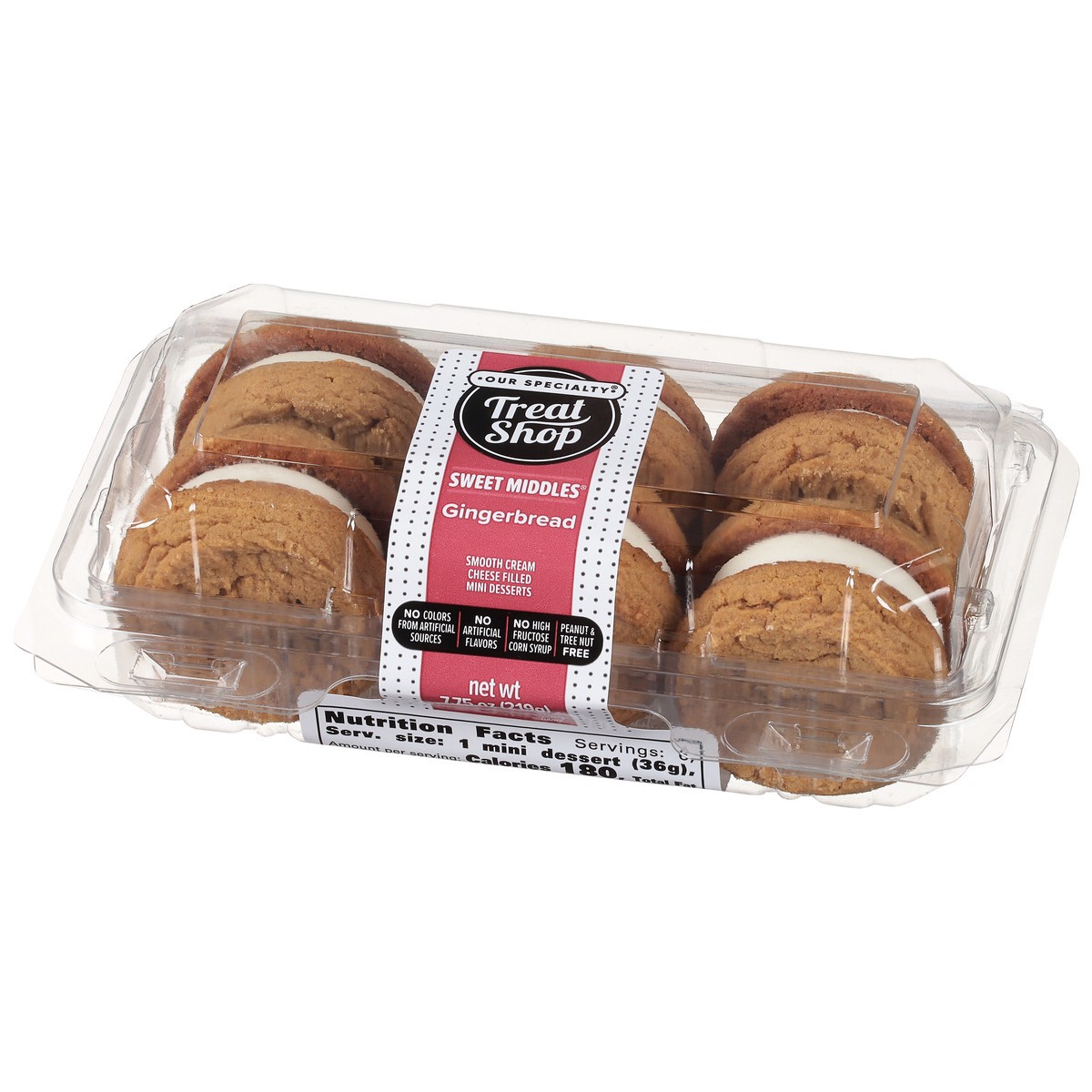 slide 11 of 14, Our Specialty Treat Shop Gingerbread Sweet Middles 7.75 oz, 7 oz