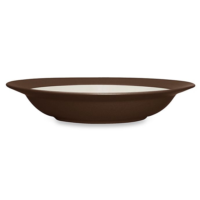 slide 1 of 1, Noritake Colorwave Rim Soup Bowl - Chocolate, 1 ct