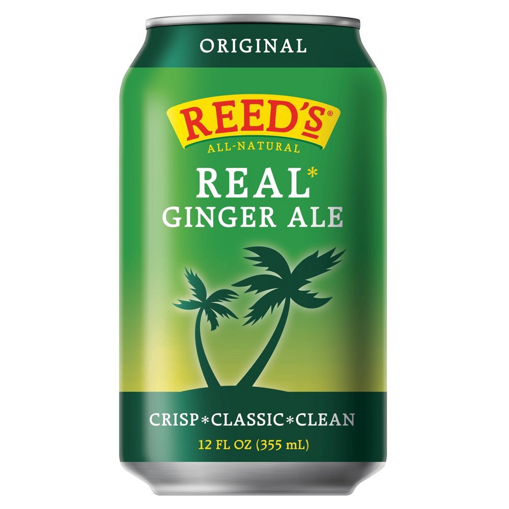 slide 2 of 2, Reed's Extra Ginger Beer 4 - 12 fl oz Cans, 4 ct