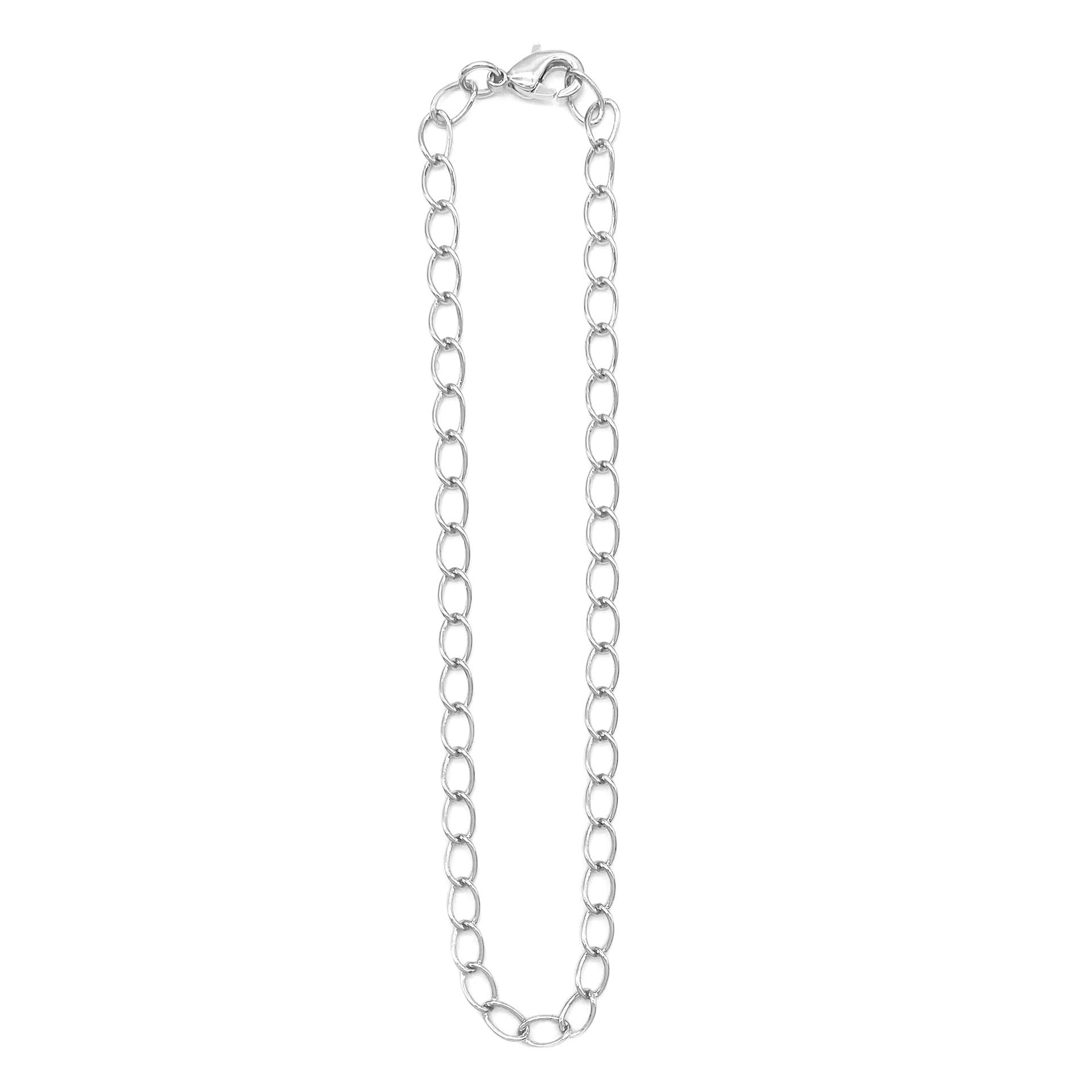 slide 5 of 8, Sterling Silver Curb Bracelet By Bead Landing, 7.2 in