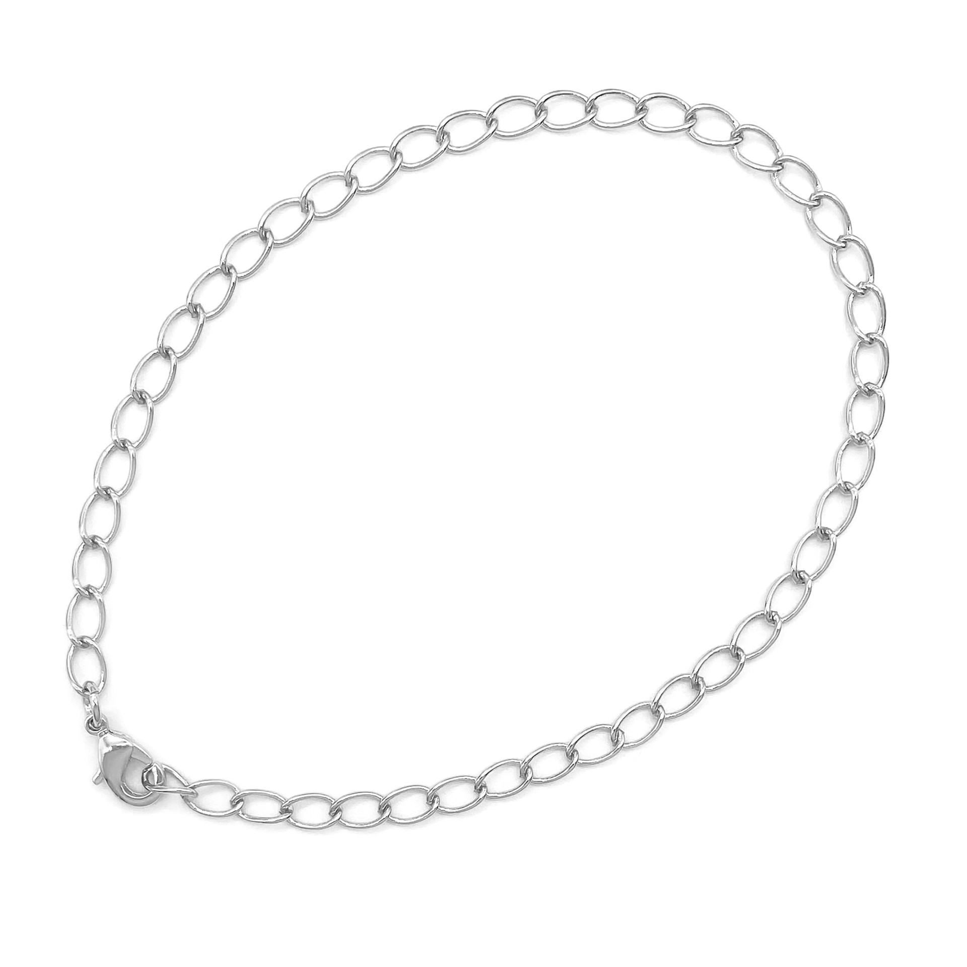 slide 8 of 8, Sterling Silver Curb Bracelet By Bead Landing, 7.2 in