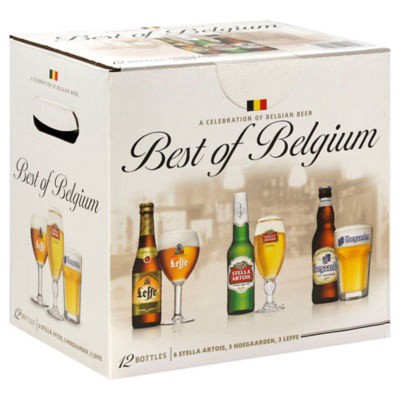 slide 1 of 3, AB InBev Best Of Belgium Beer Belgian, 11.2 fl oz