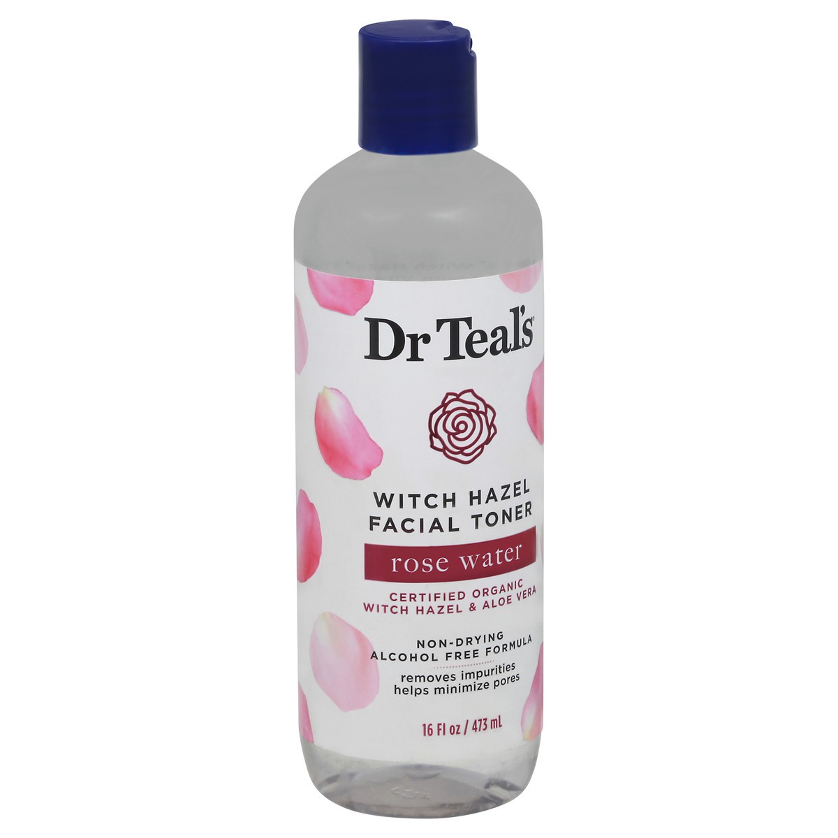 slide 4 of 9, Dr. Teal's Witch Hazel Facial Toner Rose Water, 16 oz