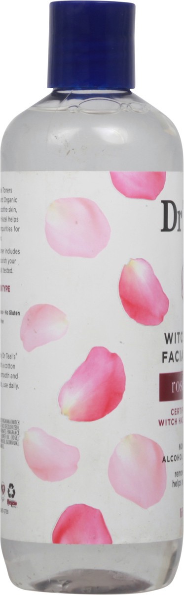 slide 6 of 9, Dr. Teal's Witch Hazel Facial Toner Rose Water, 16 oz