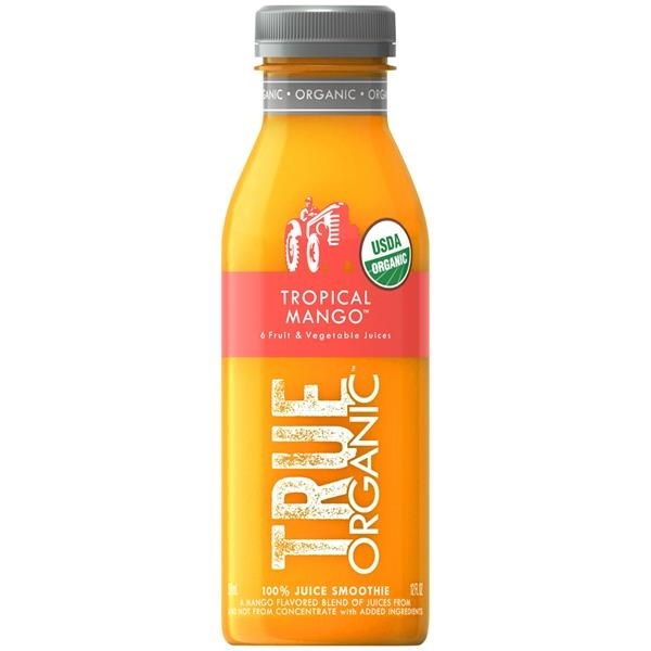 slide 1 of 1, True Organic Tropical Mango 100% Juice Smoothie - 12 fl oz, 12 fl oz