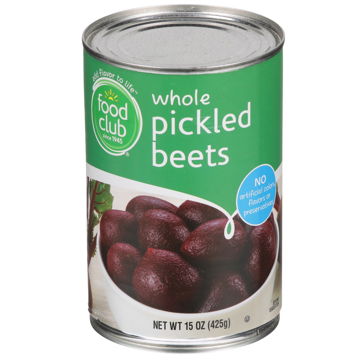 slide 1 of 9, Food Club Whole Pickled Beets, 15 oz