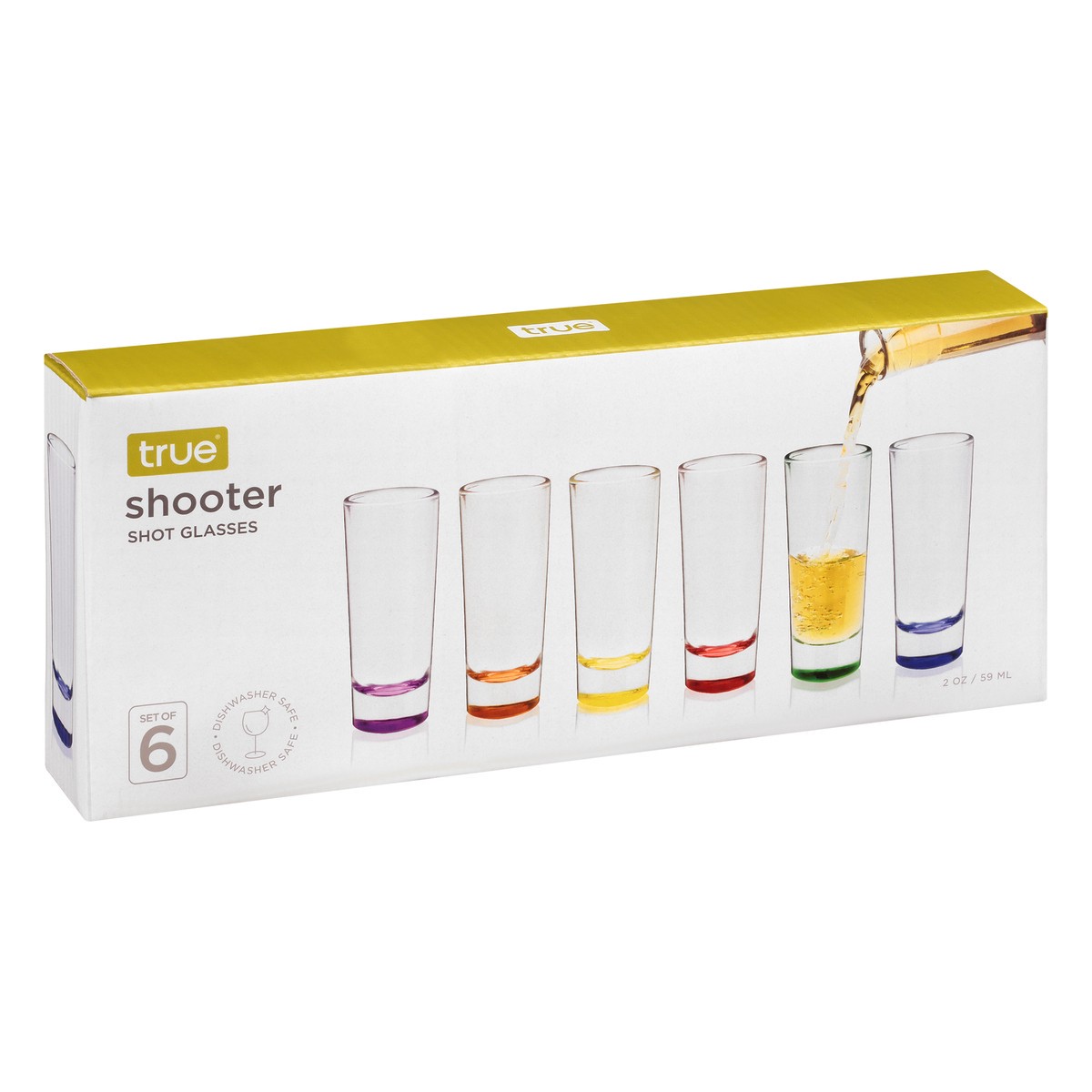 slide 4 of 8, True 2 Ounce Shooter Shot Glasses 6 ea, 1 ct