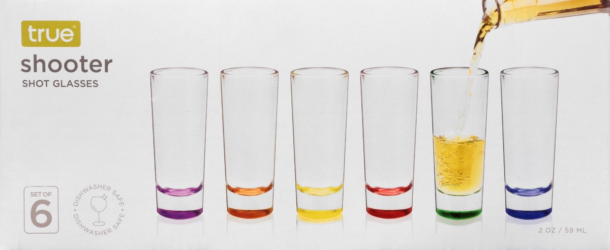 slide 2 of 8, True 2 Ounce Shooter Shot Glasses 6 ea, 1 ct