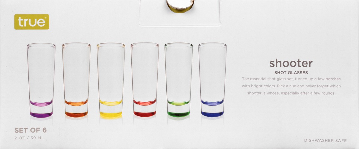 slide 3 of 8, True 2 Ounce Shooter Shot Glasses 6 ea, 1 ct