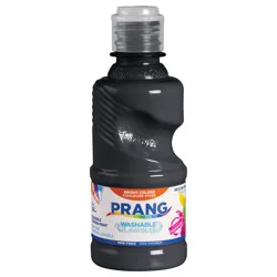 Prang Washable Tempera Paint, Black, 8 oz