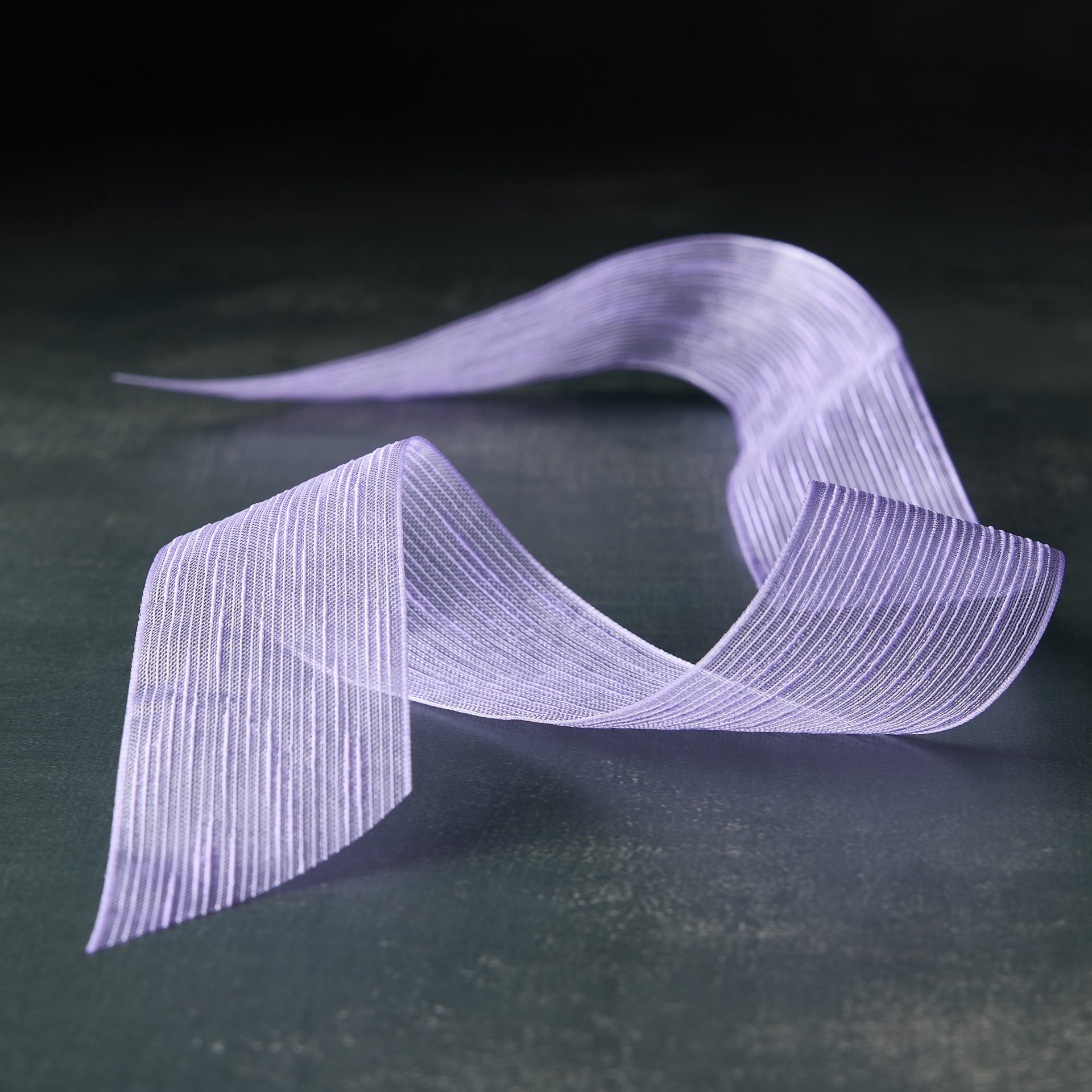 slide 2 of 2, 1.5" X 3yd. Purple Sheer Ribbon By Celebrate It Classic, 1.5 in x 3 yd