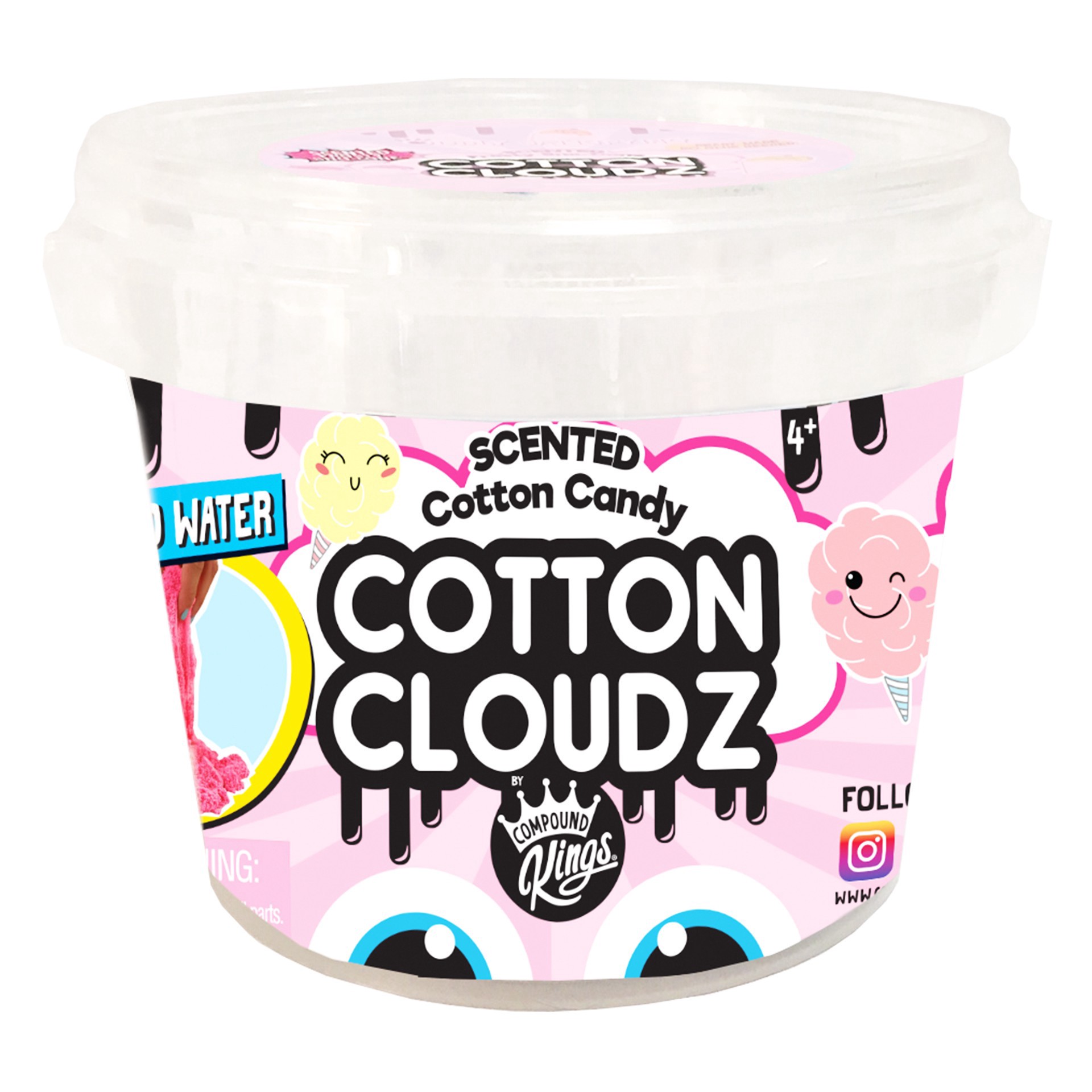 slide 2 of 4, Compound Kings Cotton Cloudz, Cotton Candy, 8.8 oz