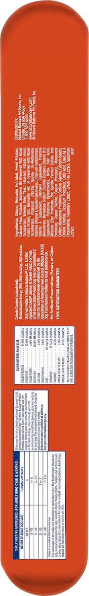 slide 5 of 5, Natural Balance L.I.D. Limited Ingredient Diets Small Breed Bites Grain Free Salmon & Sweet Potato Formula Dog Food 12 lb, 12 lb