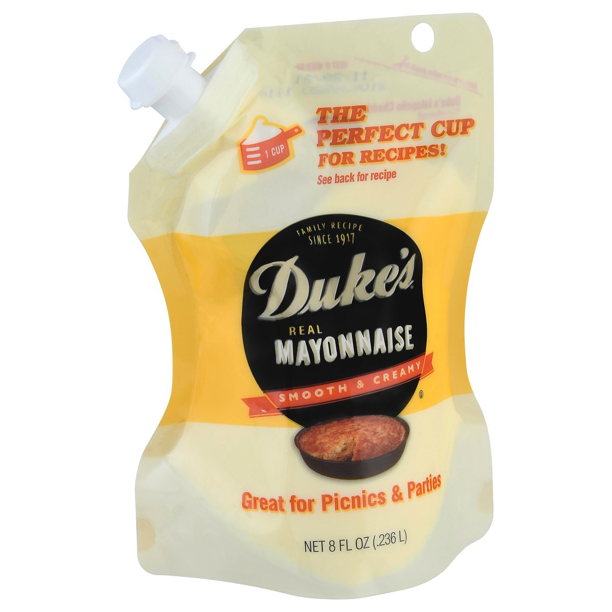 slide 7 of 12, Duke's Smooth & Creamy Real Mayonnaise 8 fl oz, 8 fl oz