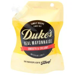 Duke's Smooth & Creamy Real Mayonnaise 8 fl oz