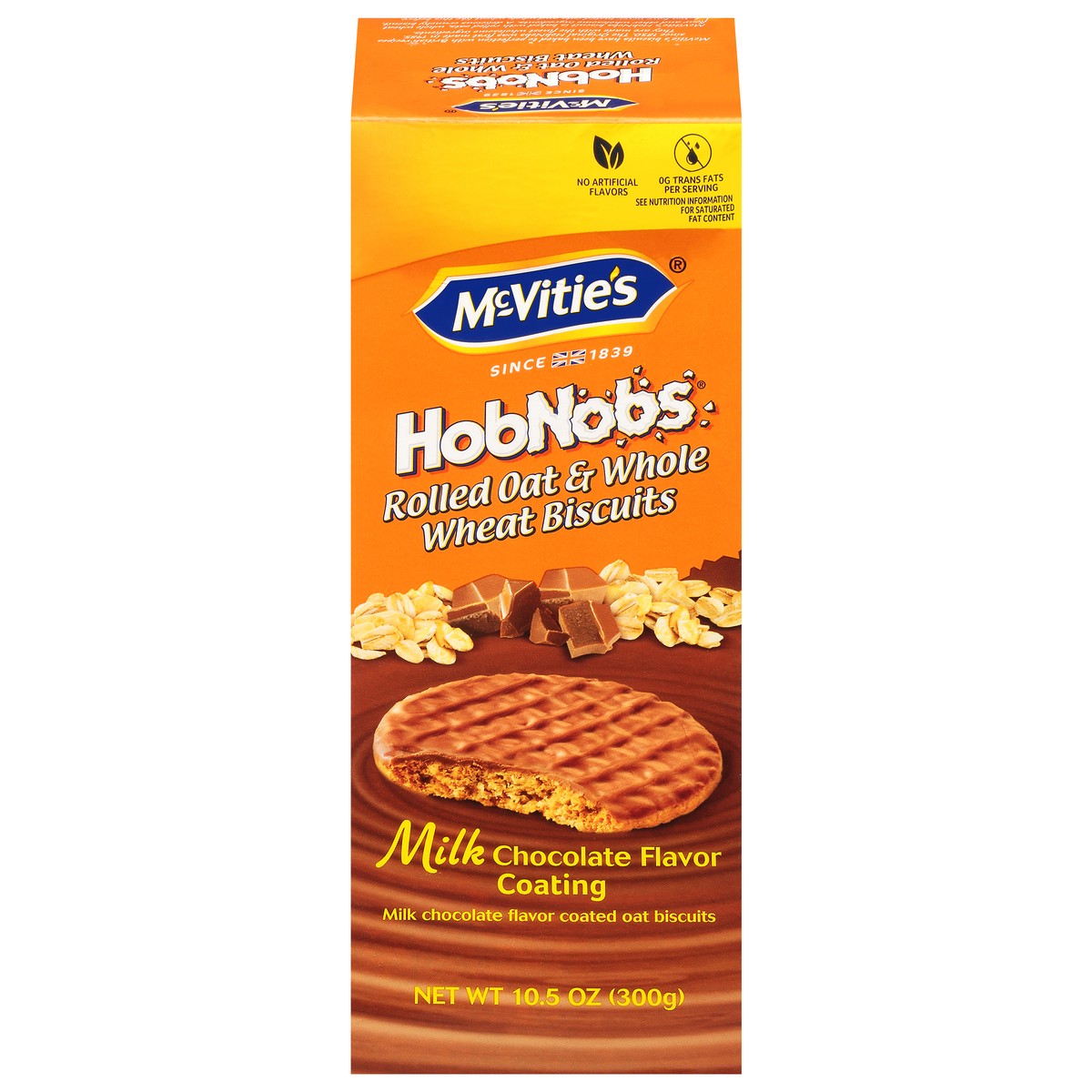 slide 1 of 9, McVitie's Mcvities Biscuits Hobnob Milk Chocolate, 8.8 oz