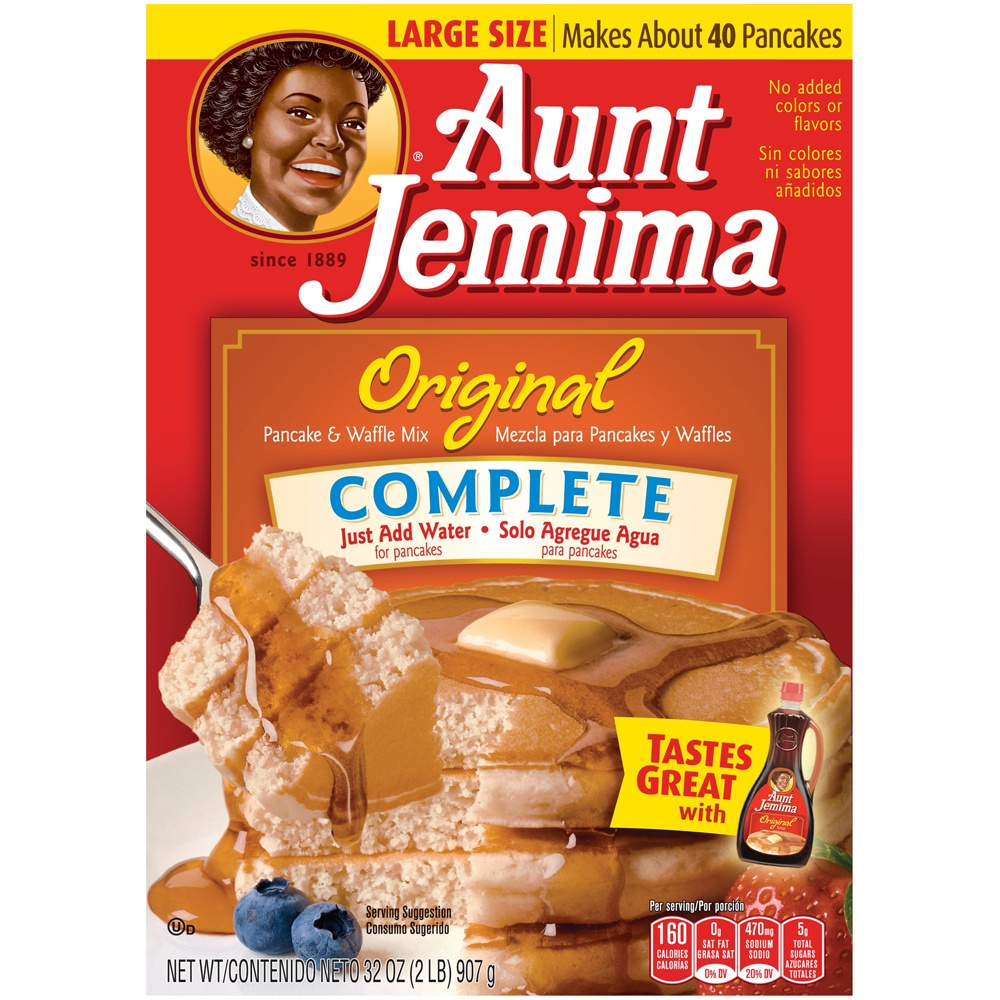 slide 2 of 5, Aunt Jemima Original Complete Pancake & Waffle Mix, 32 oz