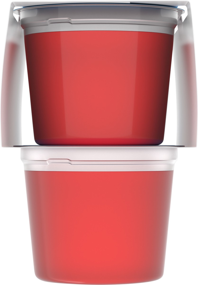 slide 4 of 9, Jell-O Strawberry Artificially Flavored Zero Sugar Ready-to-Eat Gelatin Snack Cups, 4 ct Cups, 12.5 oz