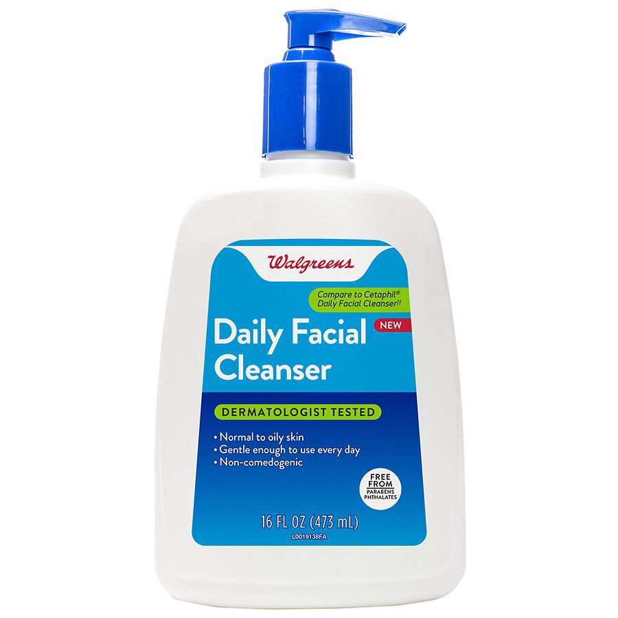 slide 1 of 2, Walgreens Daily Facial Cleanser, 16 fl oz