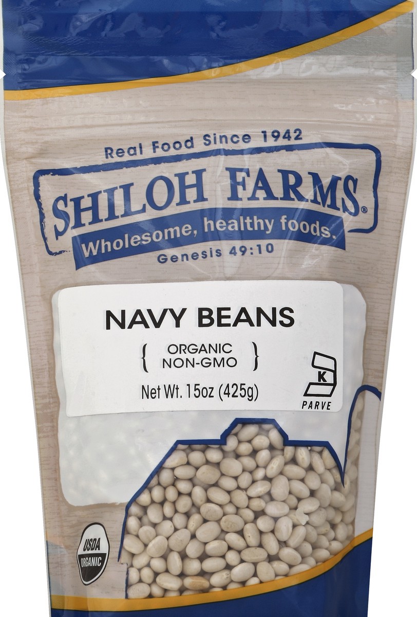 slide 2 of 3, Shiloh Farms Navy Beans 15 oz, 15 oz