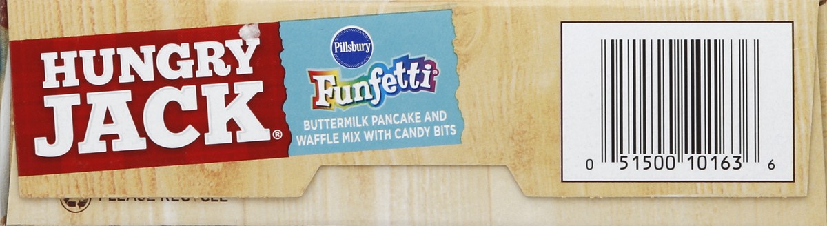 slide 4 of 6, Hungry Jack Complete Funfetti Buttermilk Pancake Waffle Mix, 28 oz