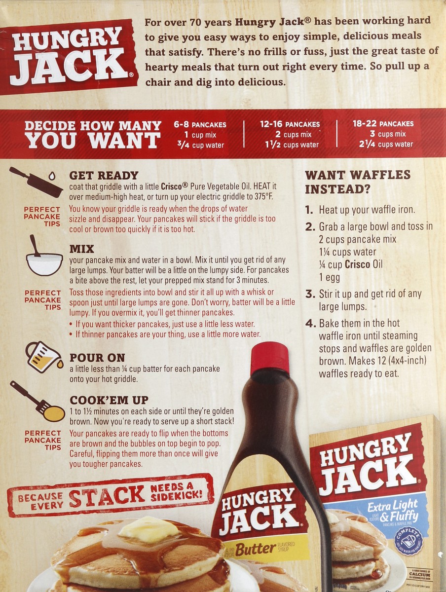 slide 6 of 6, Hungry Jack Complete Funfetti Buttermilk Pancake Waffle Mix, 28 oz
