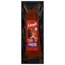 Lloyd's Barbeque Company Seasoned & Smoked Baby Back Pork Ribs in Original BBQ Sauce