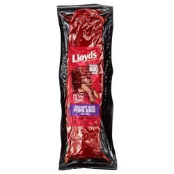 Lloyd's Barbeque Company LLOYD'S Seasoned and Smoked Baby Back Pork Ribs in BBQ Sauce