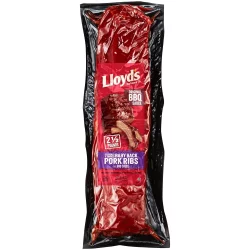 Lloyd's Seasoned & Smoked Baby Back Pork Ribs in Original BBQ Sauce