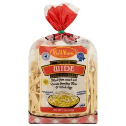 Bell-View Wide Dutch Egg Noodles 1 lb