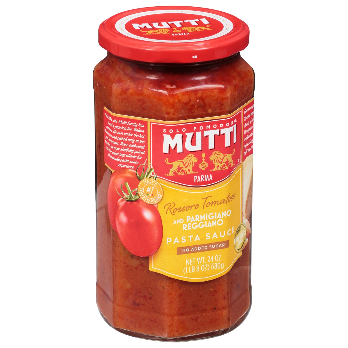 slide 6 of 9, Mutti Parmigianno Reggiano Pasta Sauce, 24 oz